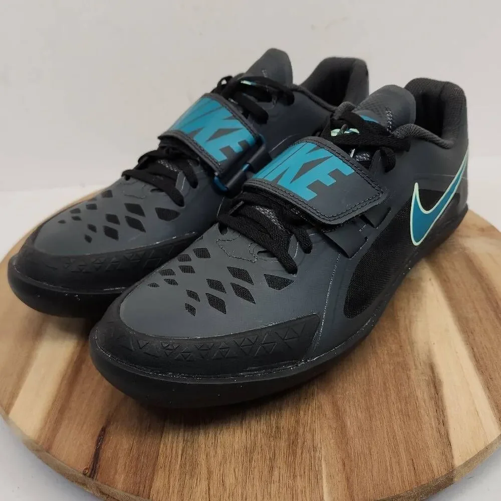 Nike Zoom Rival SD 2 Track & Field Throwing Shoes FZ9665-001 Black/Gray Men's 10